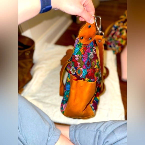 Nena & Co Brown Backpack with Leather Accents - Picture 6 of 13